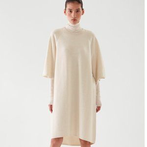 COS super soft Wool Dress, BNWT, Ivory, size Large
